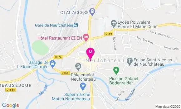 Localisation Dr Aline Burel