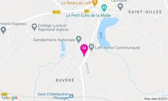 Localisation Dr Claude Rouxel