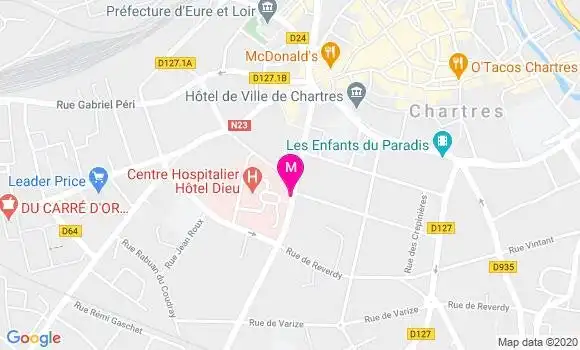Localisation Dr Elsa Excoffier