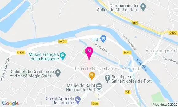 Localisation Dr Laurence Cochart