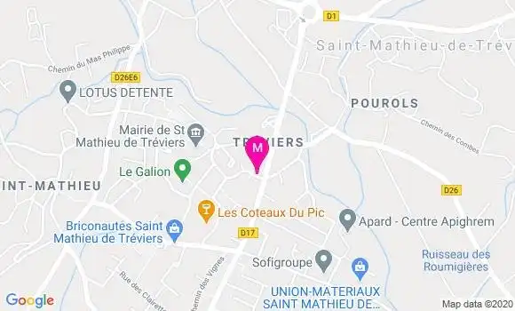Localisation Dr Sylvie Tursan Dalbegue