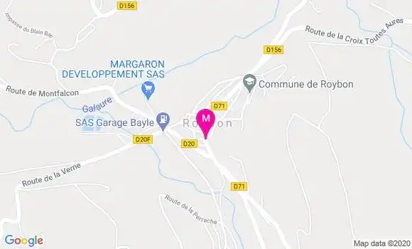 Localisation Dr Francine Prieur