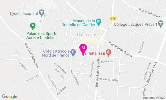 Localisation Dr Patricia Navez
