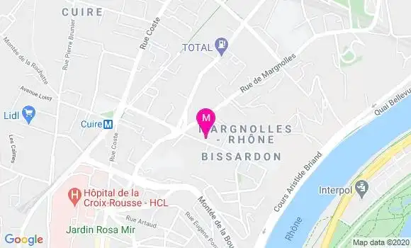 Localisation Dr Cécile Solvignon