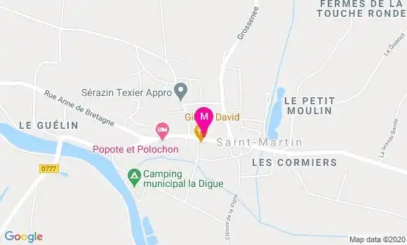 Localisation Dr Thierry Baudemont
