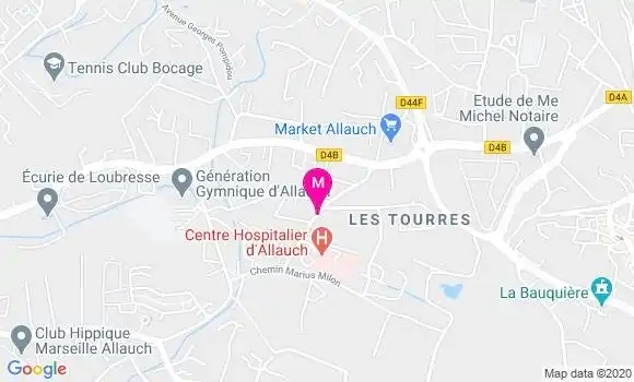 Localisation Dr Marie Claude Icard Jullien