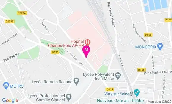 Localisation Dr Christine Forasassi