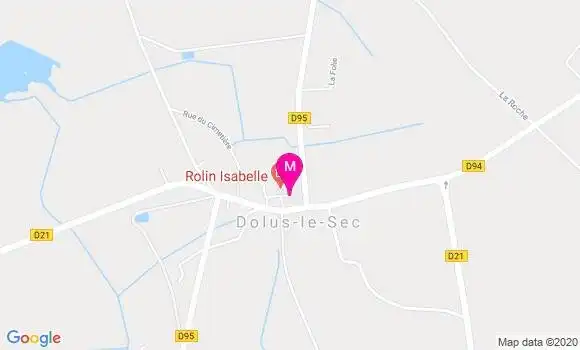 Localisation Dr Isabelle Rolin Coulon