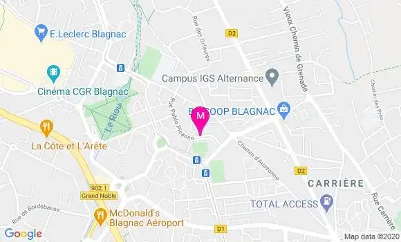 Localisation Dr Violaine Bousquet