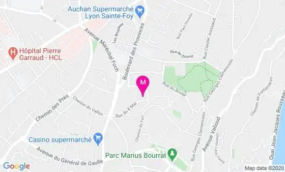 Localisation Dr Louiza Farez