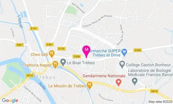 Localisation Dr Philippe Munck