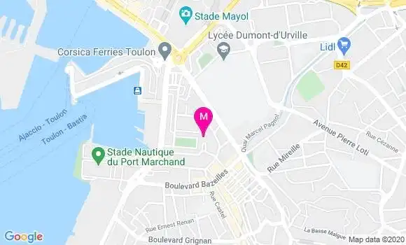 Localisation Dr Patricia Mounier Antoine