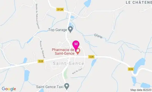 Localisation Dr Isabelle Lorget