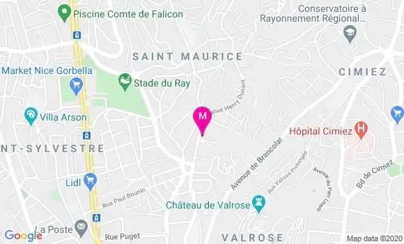 Localisation Dr Laure Marchand Maurizi