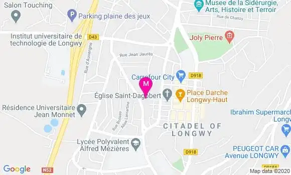 Localisation Dr Alain Carteron
