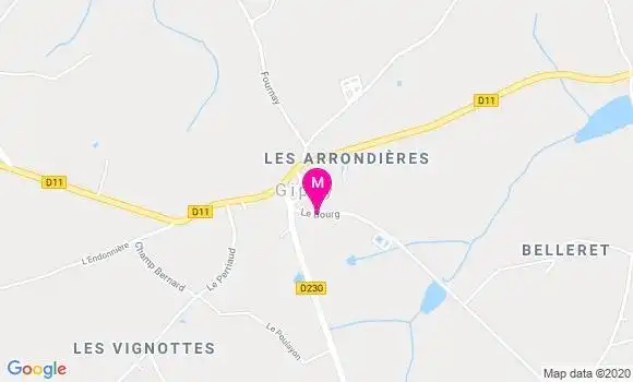 Localisation Dr Alexandrine Noël