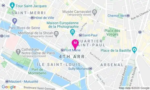 Localisation Dr Marie Liesse de Lanversin