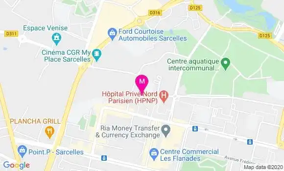 Localisation Dr Pierre Aubry