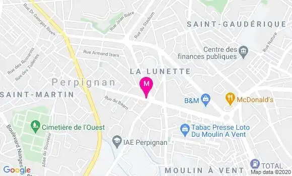 Localisation Dr Christine Grangis