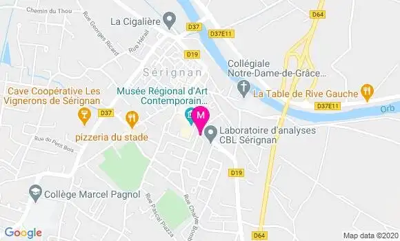 Localisation Dr Emmanuel Bacle