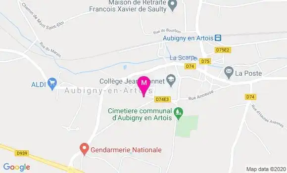 Localisation Dr Berangère Lukowiak Lethellier