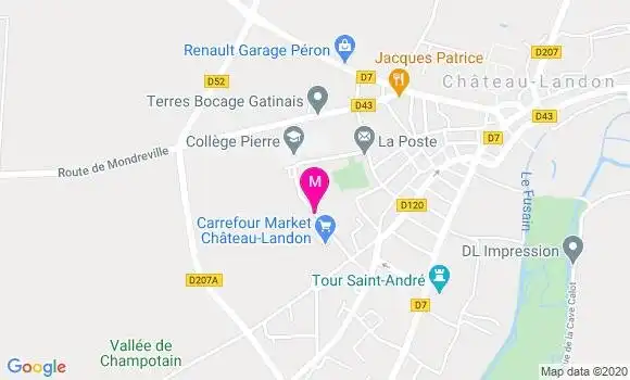 Localisation Dr Mireille Vannière