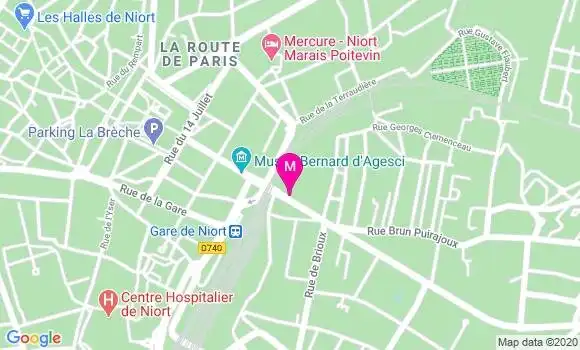 Localisation Dr Patricia Blot