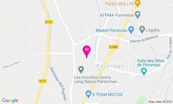 Localisation Dr Juliette Hiault