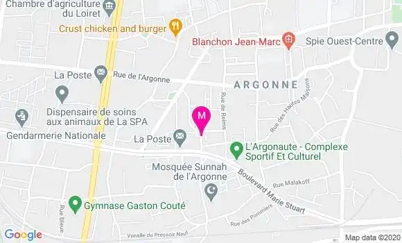 Localisation Dr Philippe Roland