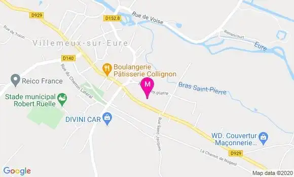 Localisation Dr Hervé Voisin