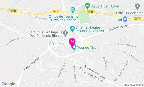 Localisation Dr Isabelle Didelot