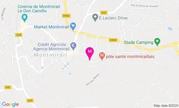Localisation Dr Florian Luc Barrau