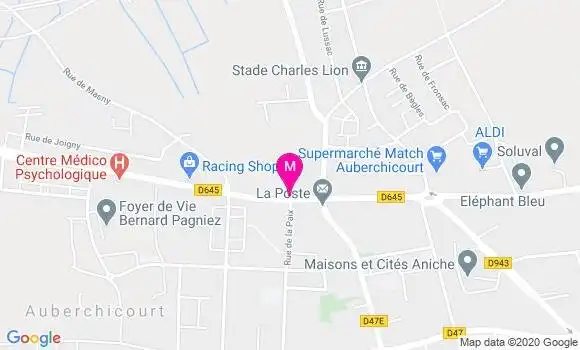 Localisation Dr Fabrice Douchin