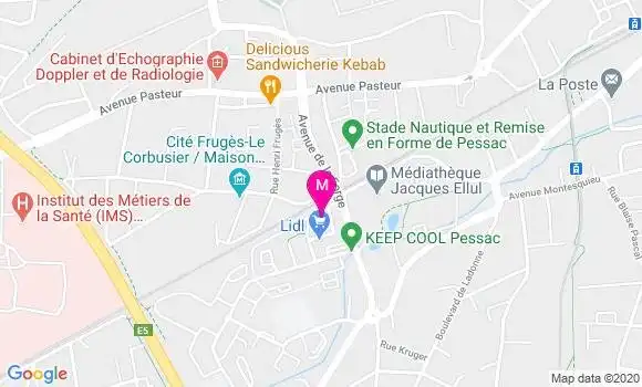 Localisation Dr Alain Merlaud