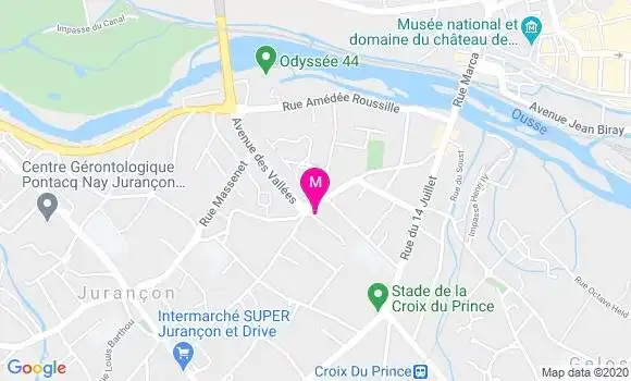 Localisation Dr Annie Claude Fabre