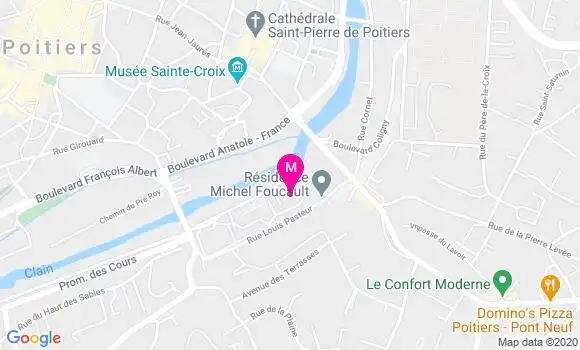 Localisation Dr Frédérique Belazreg