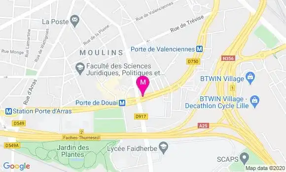 Localisation Dr Brigitte Tilmont