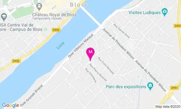 Localisation Dr Corinne Plessis