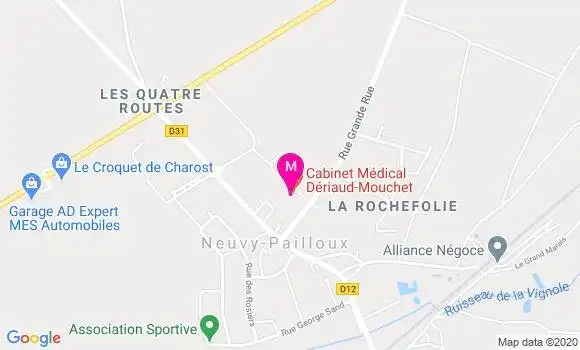 Localisation Dr Lise Roland