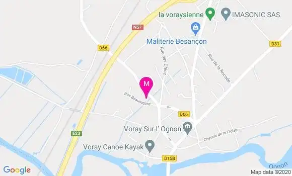Localisation Dr Catherine Bedeaux