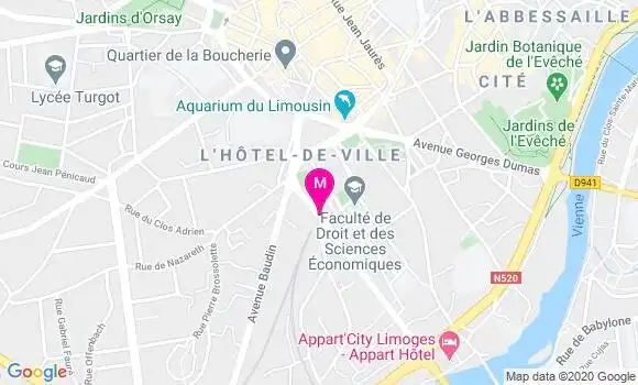 Localisation Dr Béatrice Joffre