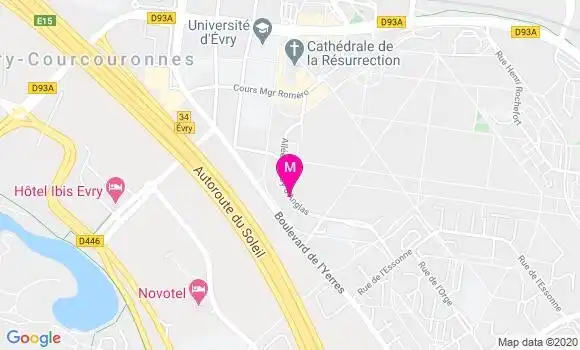 Localisation Dr Géraldine Hascoet