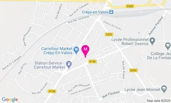 Localisation Dr Christophe Pinilo