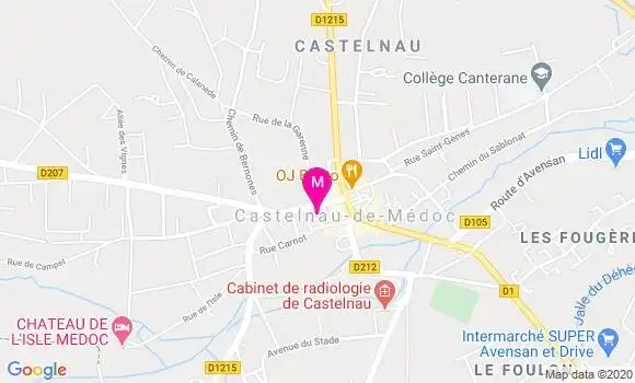 Localisation Dr Bernard Pourquier