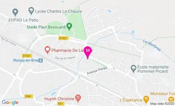 Localisation Dr Jean Luc Ung