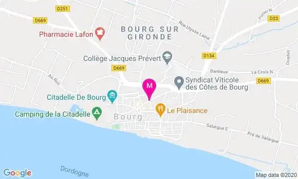 Localisation Dr Louis Cassius