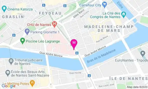 Localisation Dr Marc David Leclair