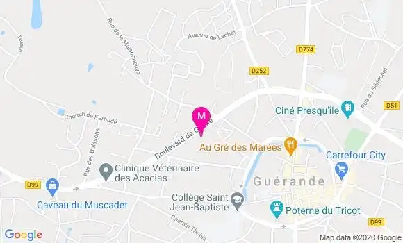 Localisation Dr Gilles Reignier