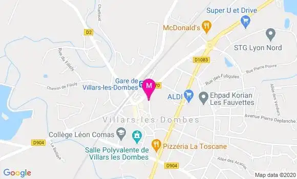 Localisation Dr Jocelyne Lassus Bonhomme