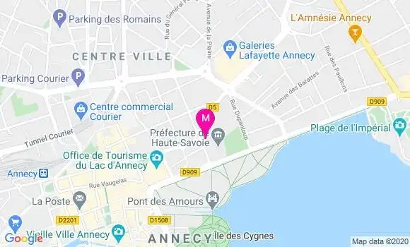 Localisation Dr Christine Durand Bidaou